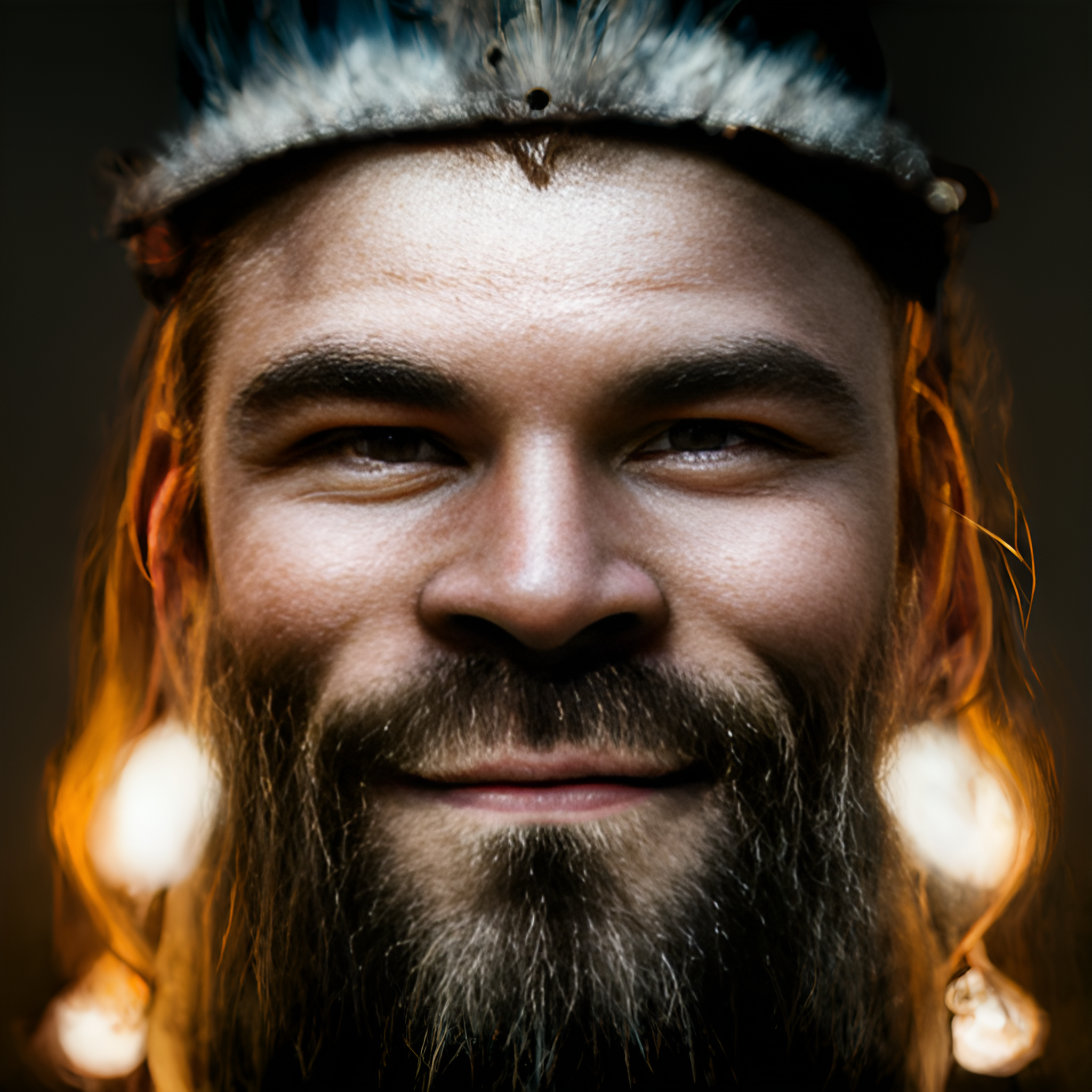 Gammal man med fantasi